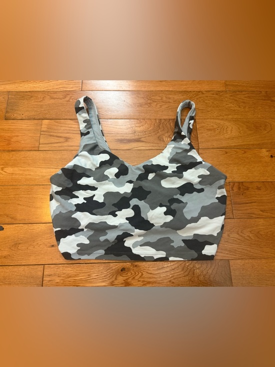 aerie Tops - Aerie Offline Camo Cropped Tank with Built-In Bra